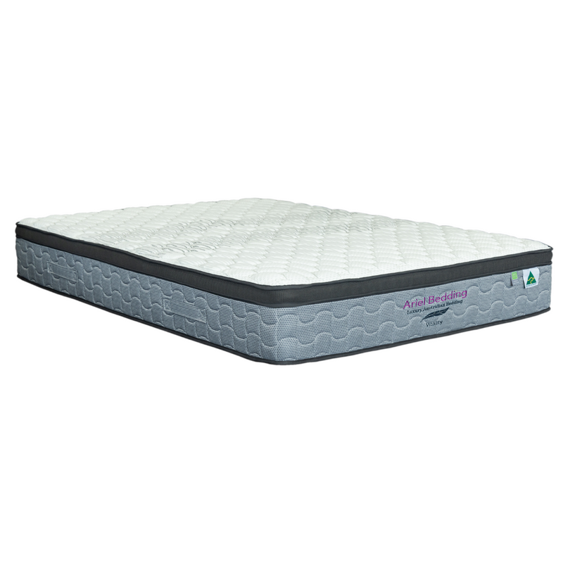 Ariel Vitality 32cm King 5-Zone Pocket Spring Mattress