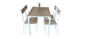YES4HOMES 5 Piece Dining Table Chair Set