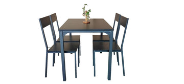 YES4HOMES 5 Piece Dining Table & Chairs Set