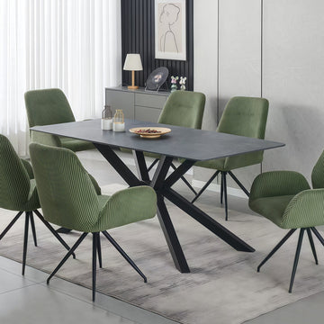 Rex Green Sintered Stone Dining Table 180CM