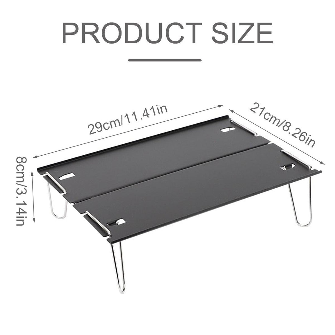 Aluminum Alloy Folding Table – Portable for Outdoor Use