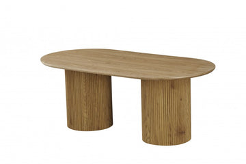 Elodie Coffee Table 120cm – Oak Veneer, Modern Design