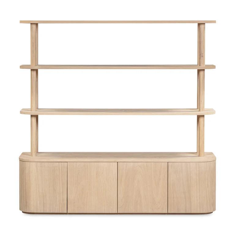 Breeze Shelving Unit Large - Oak