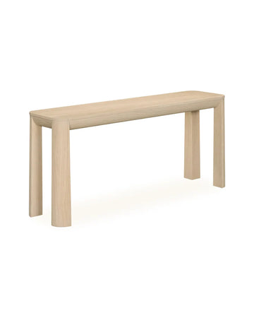 Quart Console Table 170cm - Oak