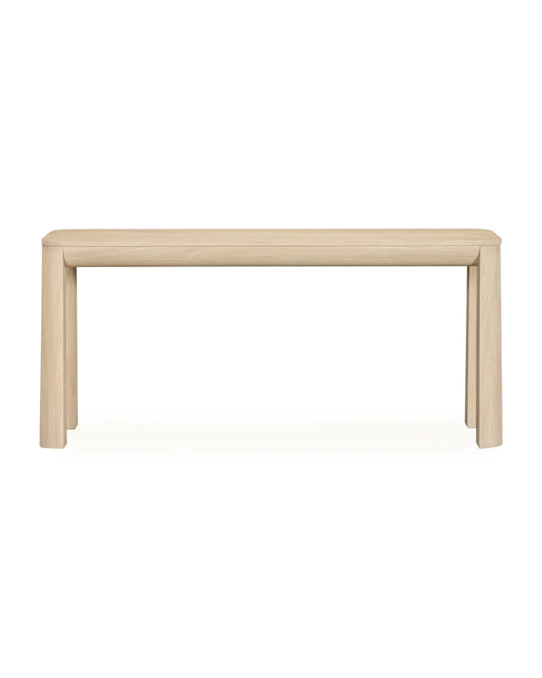 Quart Console Table 170cm - Oak