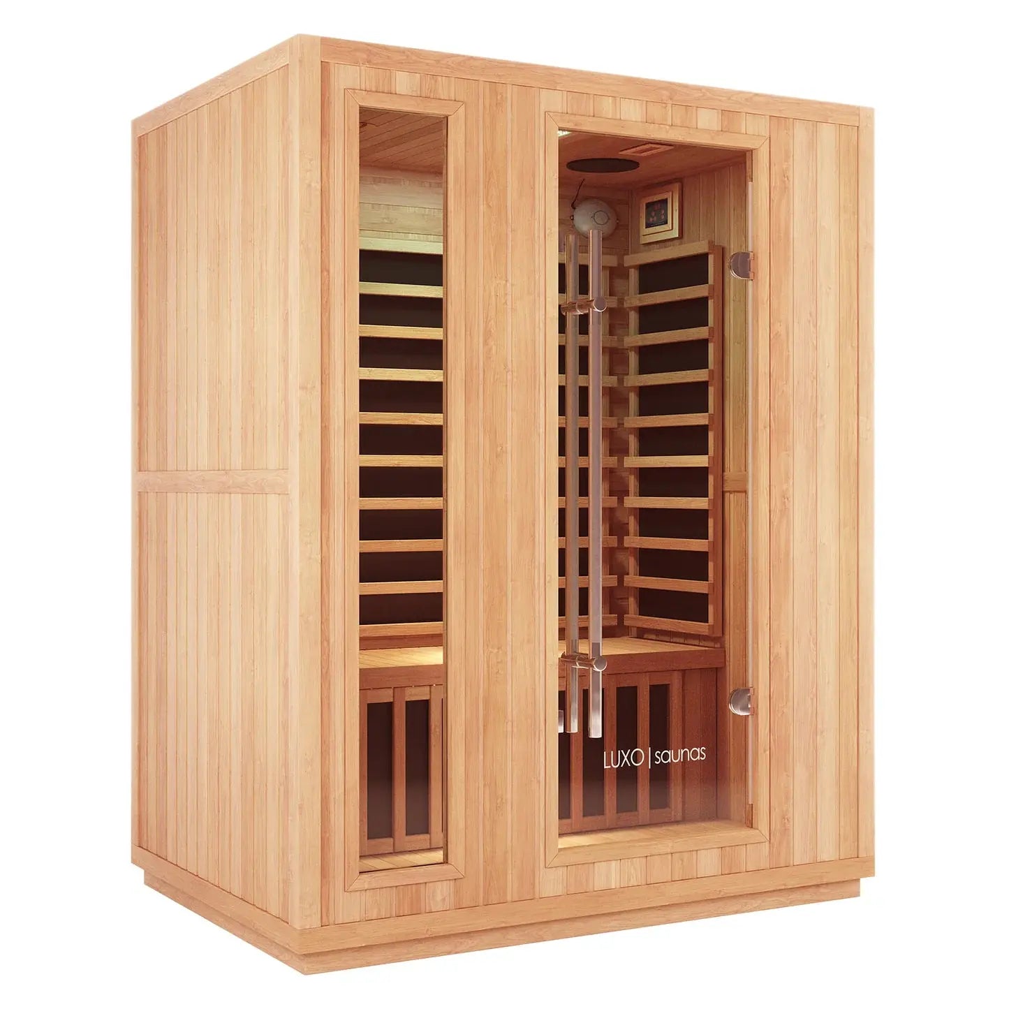 Valo sauna interior seating Australia