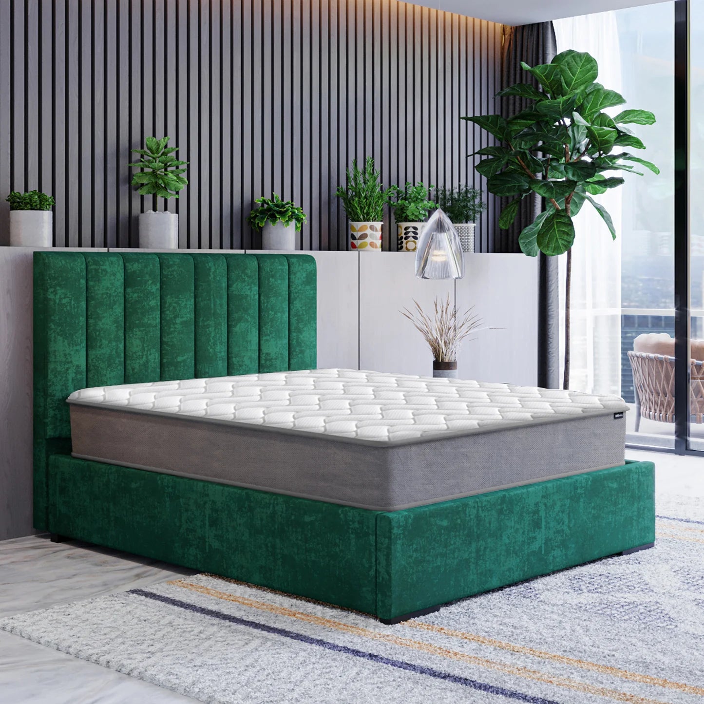 Vesta medium firm hybrid mattress Beyond Living