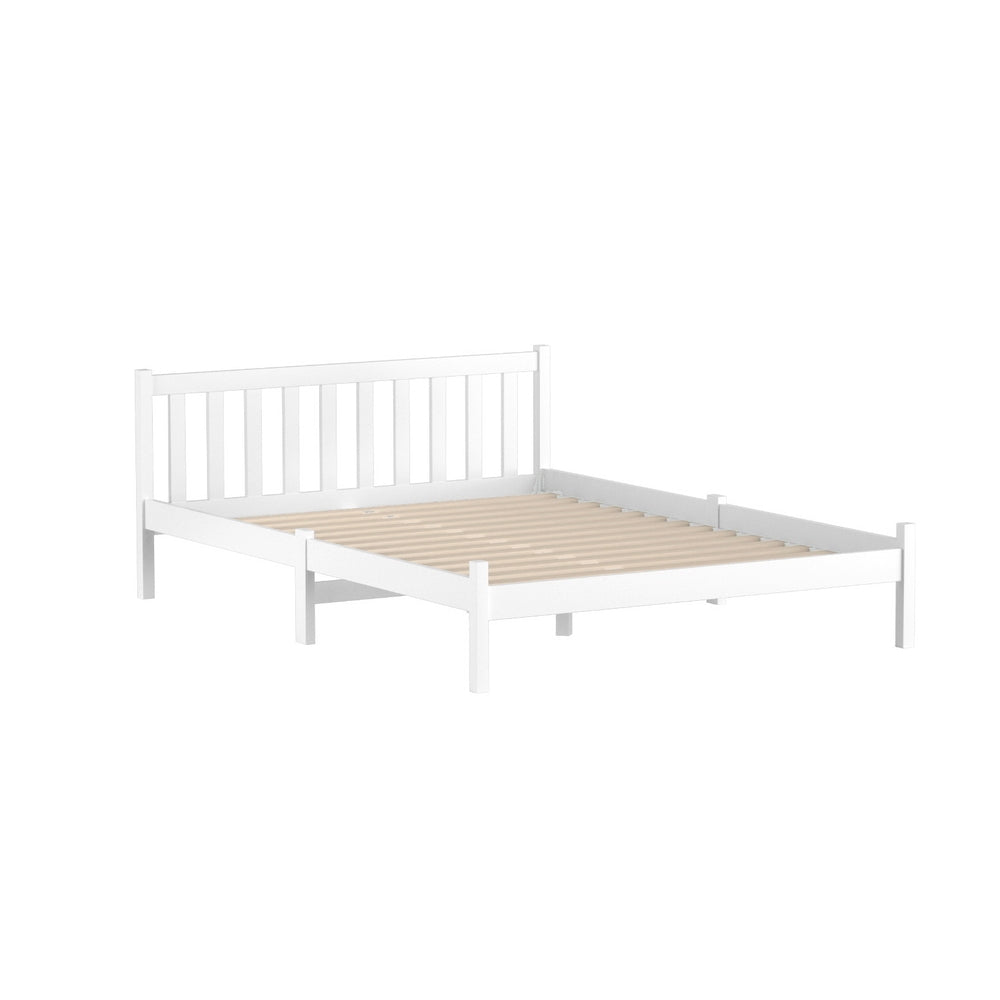 Artiss Sofie Double Bed Frame – White