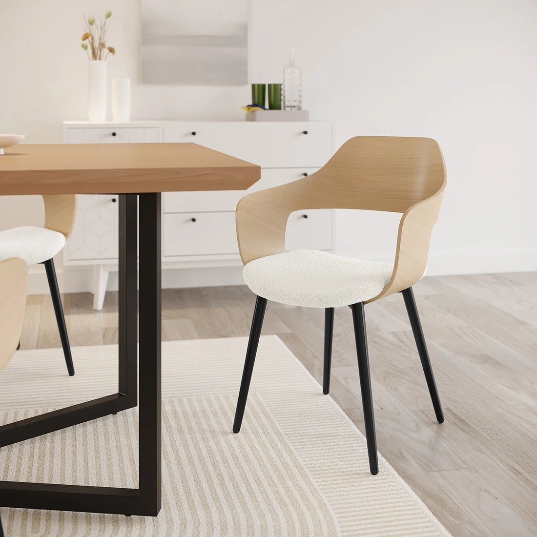 Curved velvet dining chair set Australia