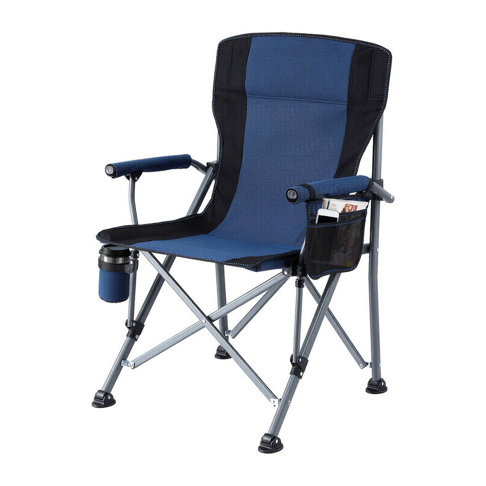 Weisshorn Folding Camping Chair – Portable & Lightweight Navy