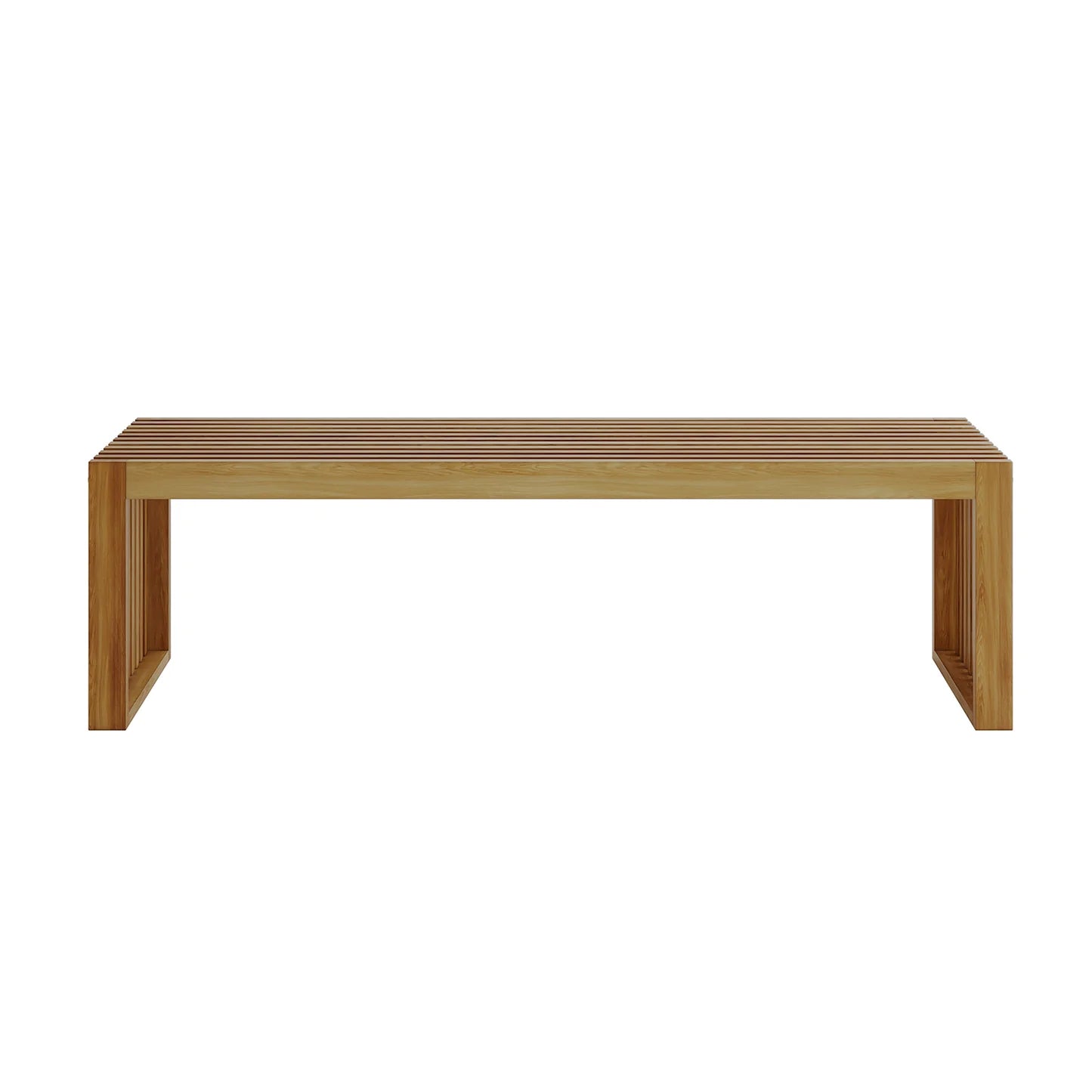 acacia wood outdoor dining set with bench seating for garden