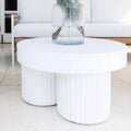 basalt 70cm indoor outdoor concrete coffee table white australia