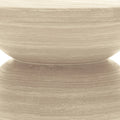 beige outdoor concrete dining table 120cm alfresco table
