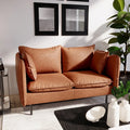 chocolate PU leather sofa Australia