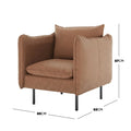 chocolate brown sofa set living room design