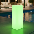 colour changing LED column light outdoor RGB patio lamp