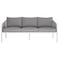 contemporary aluminium outdoor seating set australia