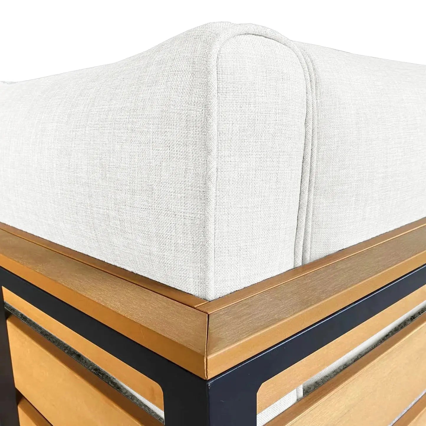 contemporary aluminium outdoor sofa corner set australia