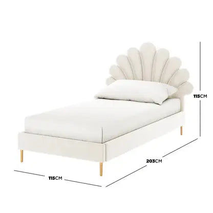 contemporary arched headboard bed frame australia