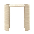 contemporary indoor outdoor concrete accent table