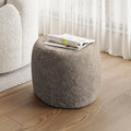 contemporary outdoor accent table concrete design