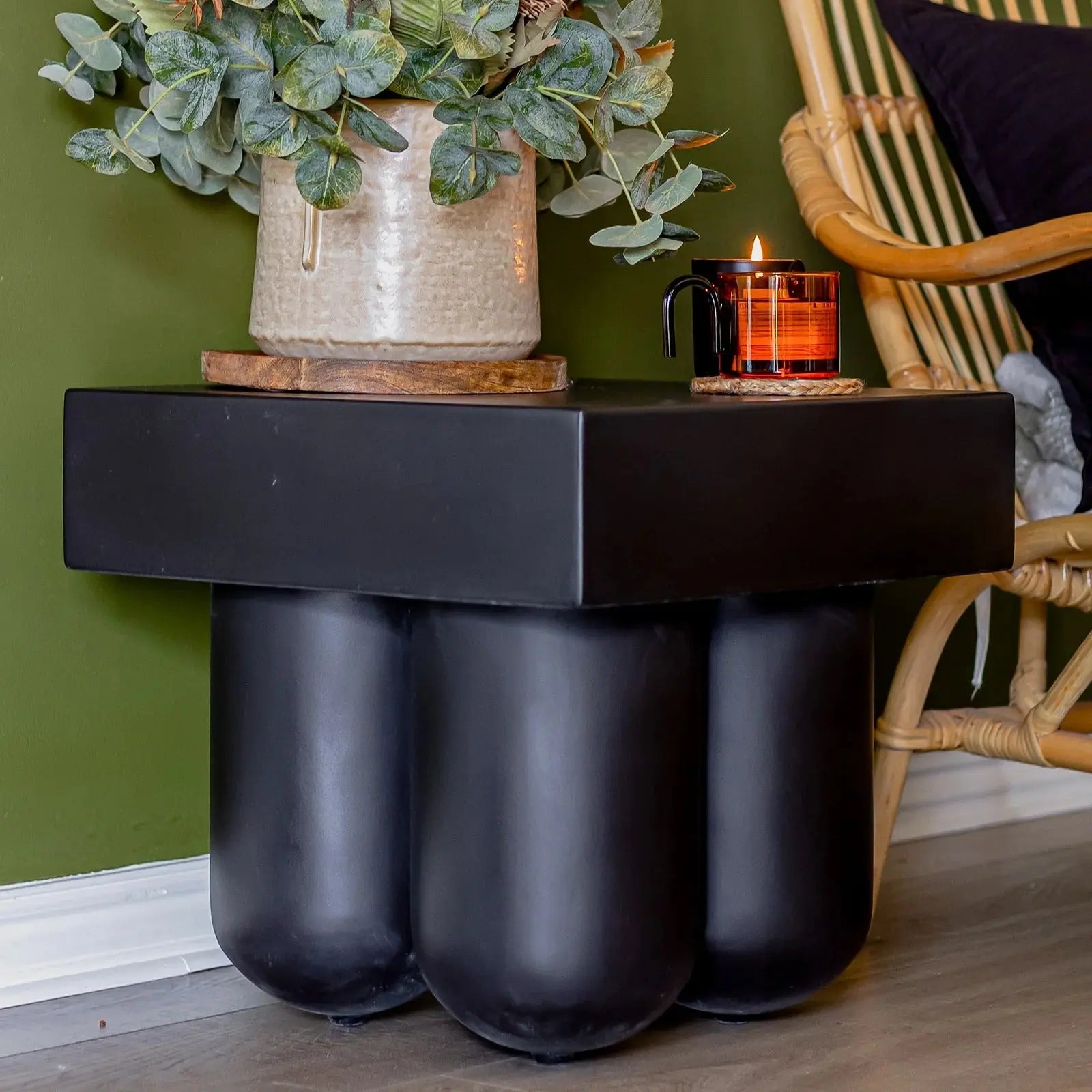 contemporary outdoor concrete accent table australia