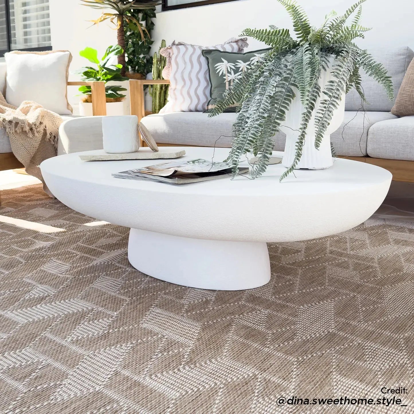 contemporary outdoor lounge coffee table cassius