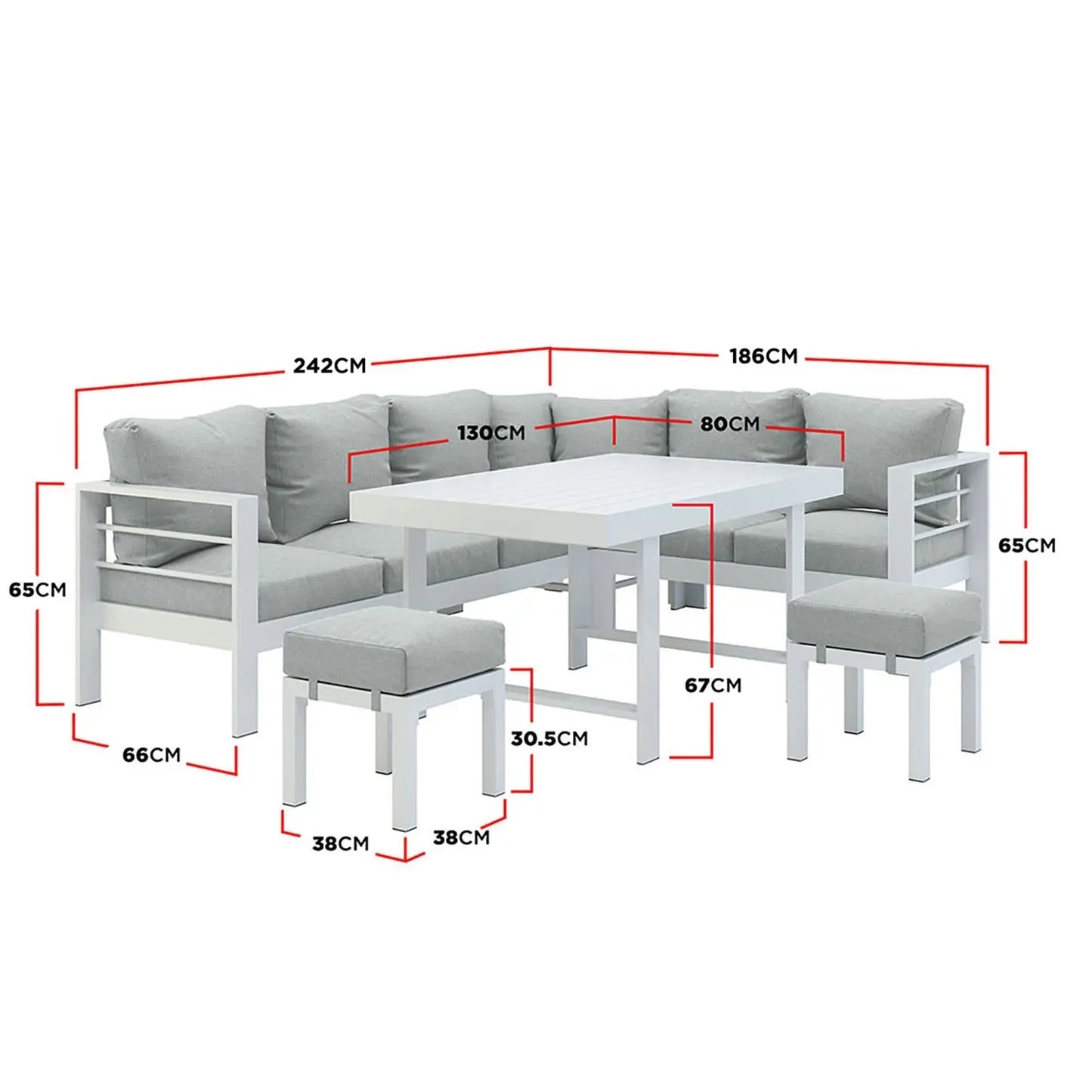 contemporary outdoor lounge seating set australia