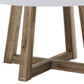 contemporary outdoor round dining table concrete design