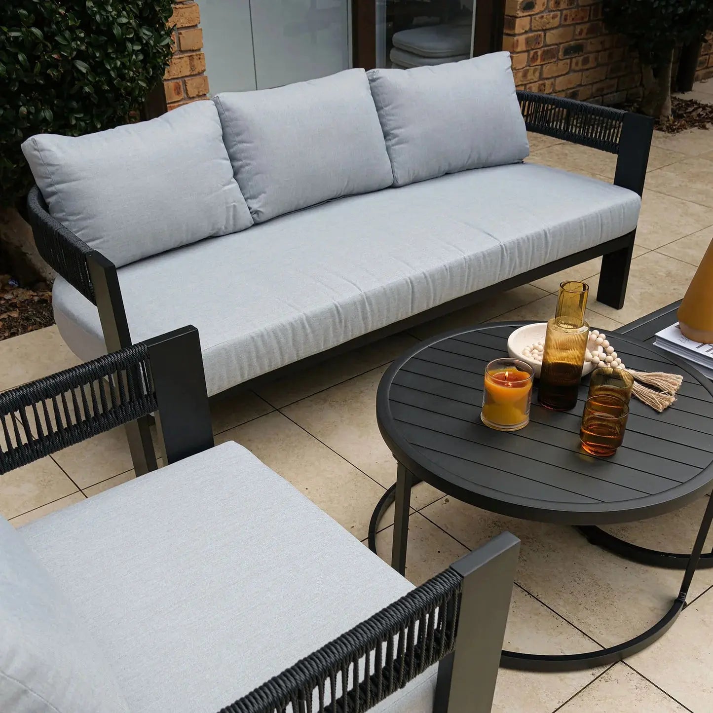 contemporary outdoor seating set australia garden furniture