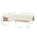contemporary outdoor seating set wicker design australia