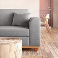 contemporary sofa with left chaise Australia
