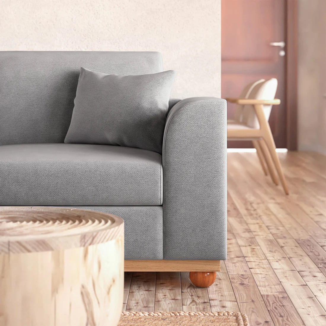 contemporary sofa with left chaise Australia