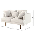contemporary stone sofa living room