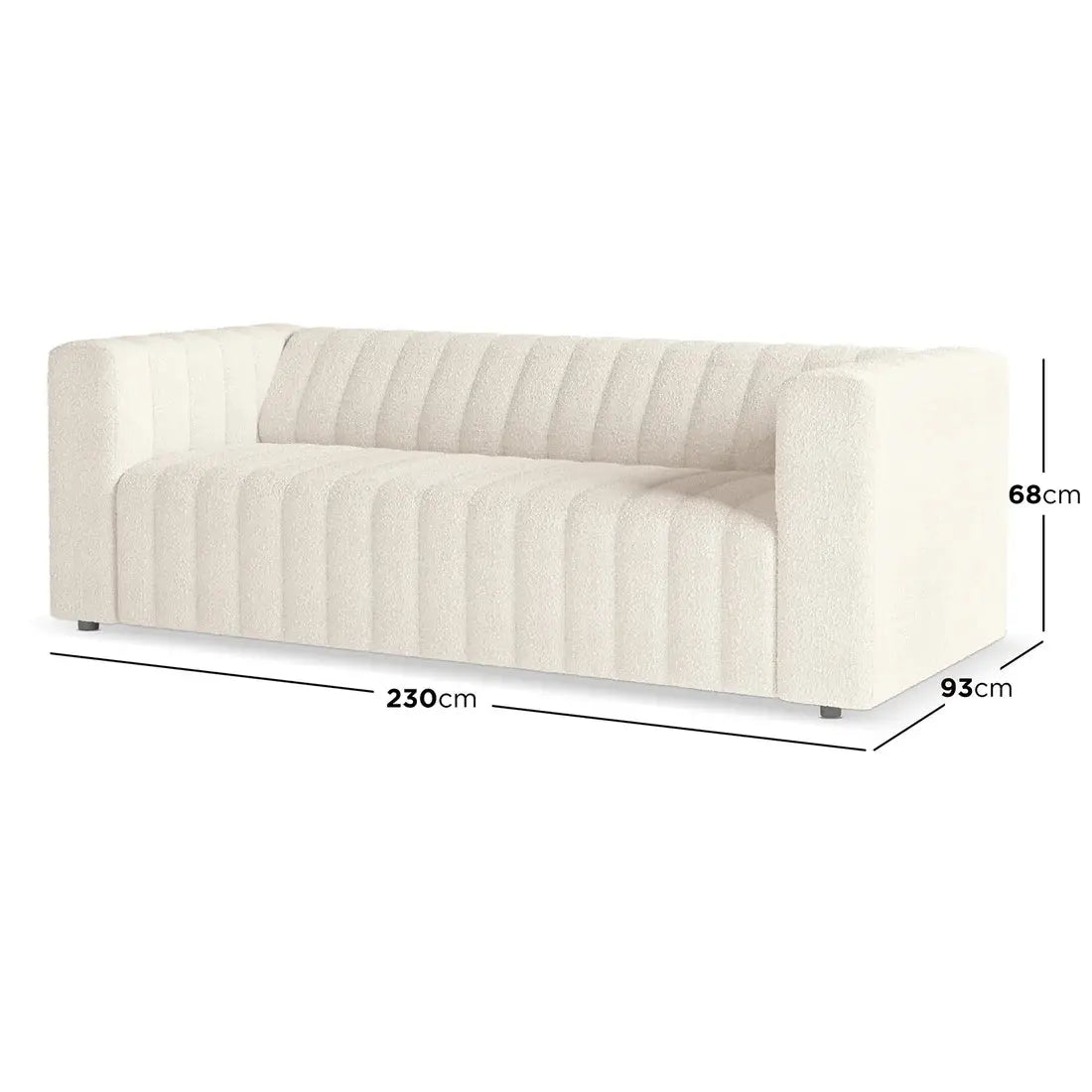 contemporary textured sofa Australia