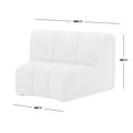 contemporary textured sofa cream