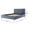 contemporary velvet bed frame australia kelly design