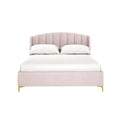 contemporary velvet upholstered bed frame australia