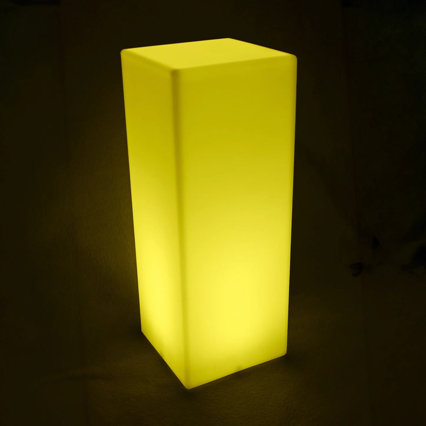 decorative colour changing LED pillar light for patio