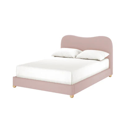 designer boucle bed frame australia ginnie model