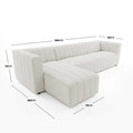 designer boucle chaise couch australia
