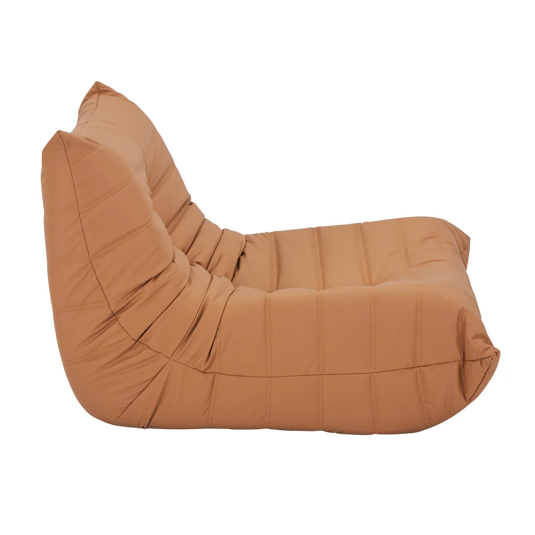 designer leather look lounge chair Australia