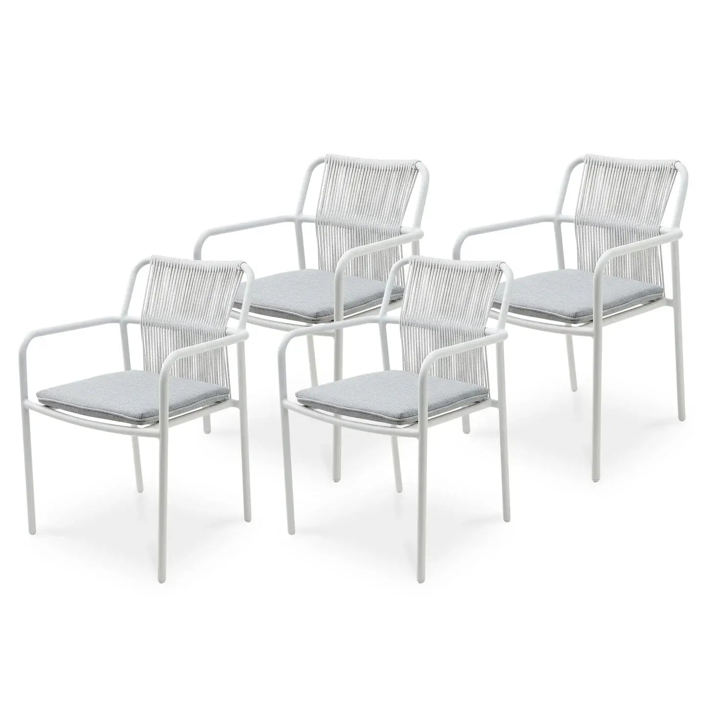 designer outdoor rope dining chairs australia evone