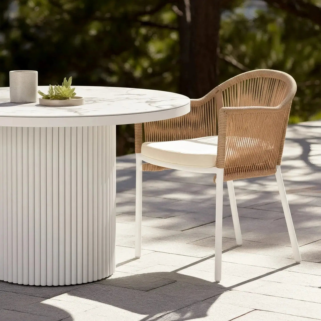 designer wicker outdoor dining chairs mindanao set