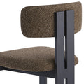 Haleo Curved Boucle Dining Chair Set Australia Beyond Living