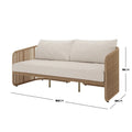 Solari 4 Seater Wicker Outdoor Sofa Set Australia Beyond Living