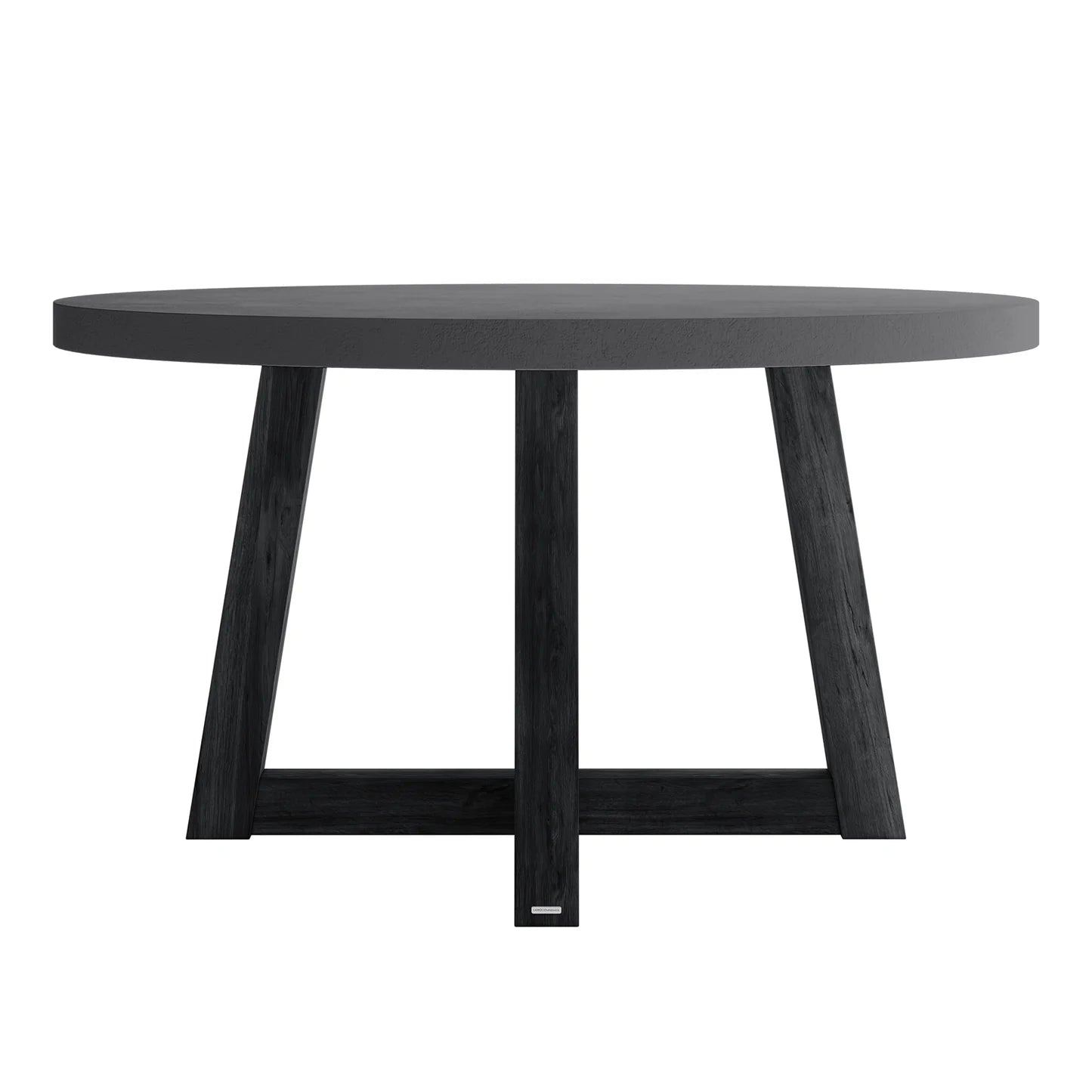 Outdoor Concrete Dining Table – Hardwood Patio Table Beyond Living