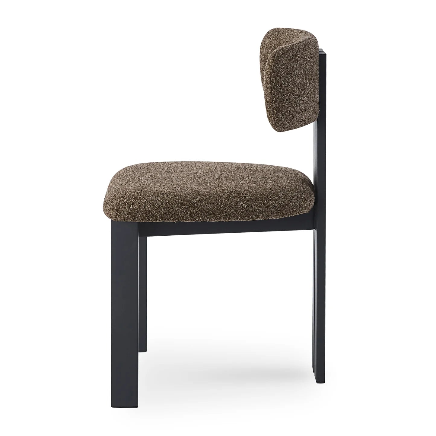 Haleo Curved Boucle Dining Chair Set Australia Beyond Living