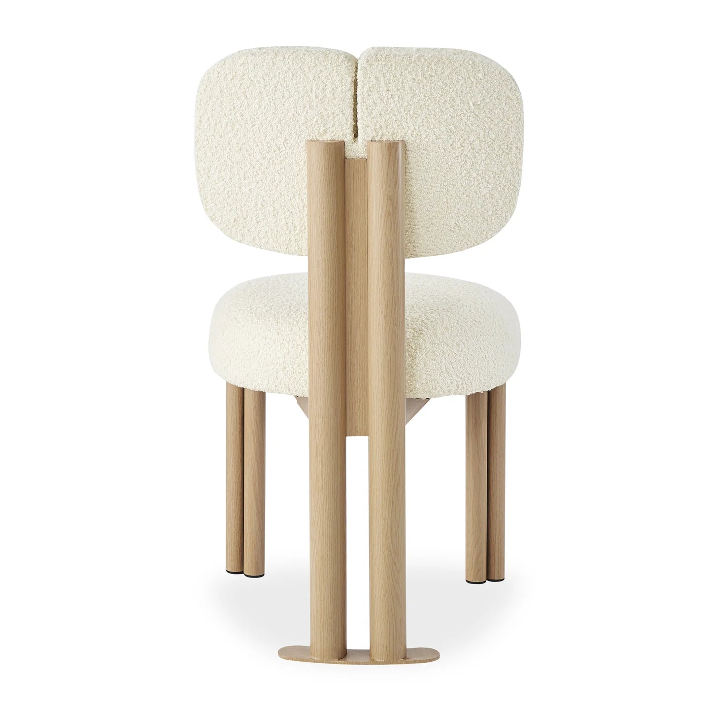 Norii Boucle Dining Chair Australia Modern Textured Upholstered Beyond Living