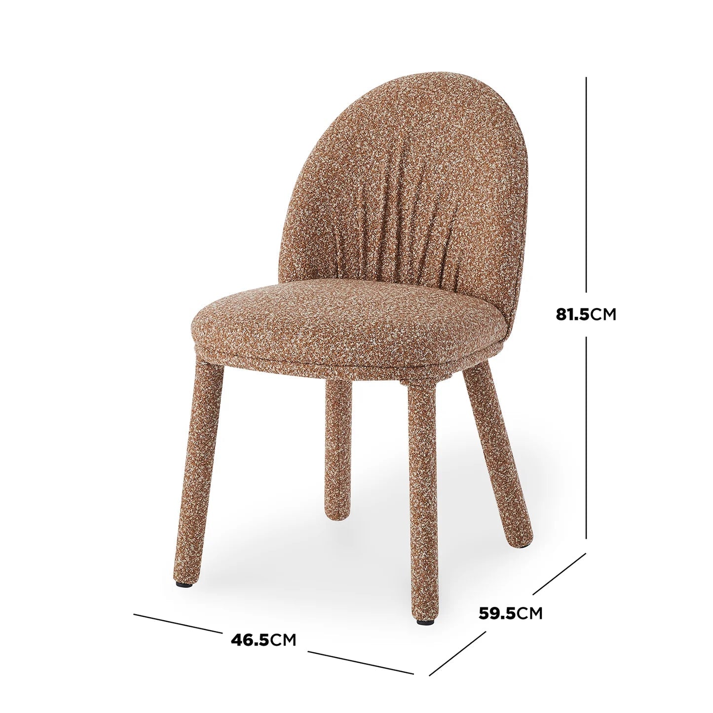 Joren Boucle Dining Chair Set Australia Beyond Living